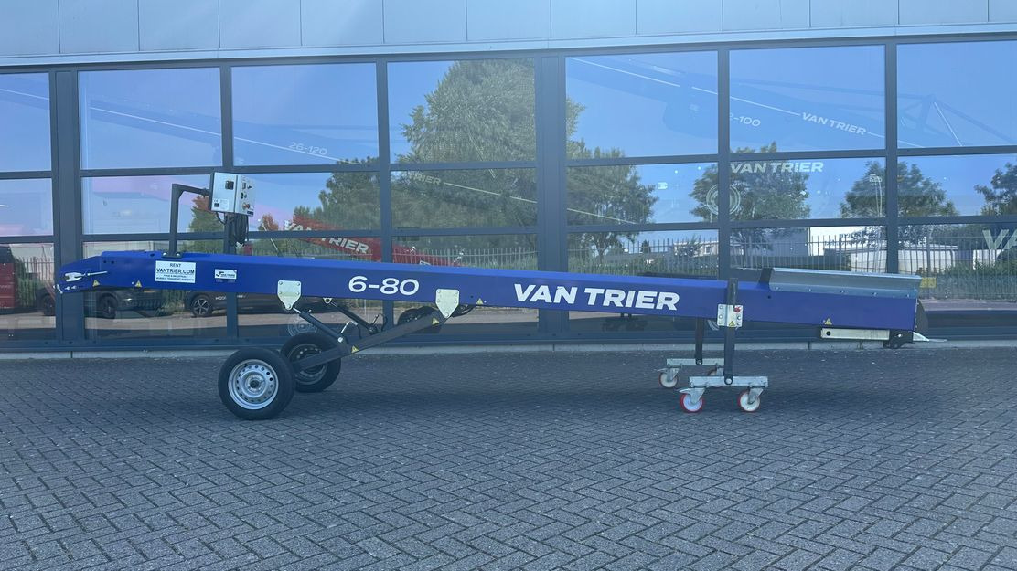 Van Trier 6-80 BR Flat conveyor - Szállítószalag: 2 kép. Van Trier 6-80 BR Flat conveyor - Szállítószalag: 2 kép.