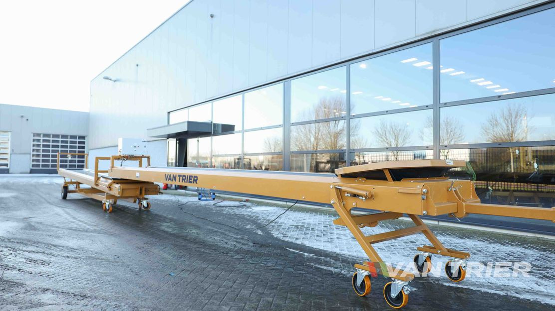 Van Trier DB 2-800-80 Dual belt conveyor - Futószalag: 1 kép. Van Trier DB 2-800-80 Dual belt conveyor - Futószalag: 1 kép.