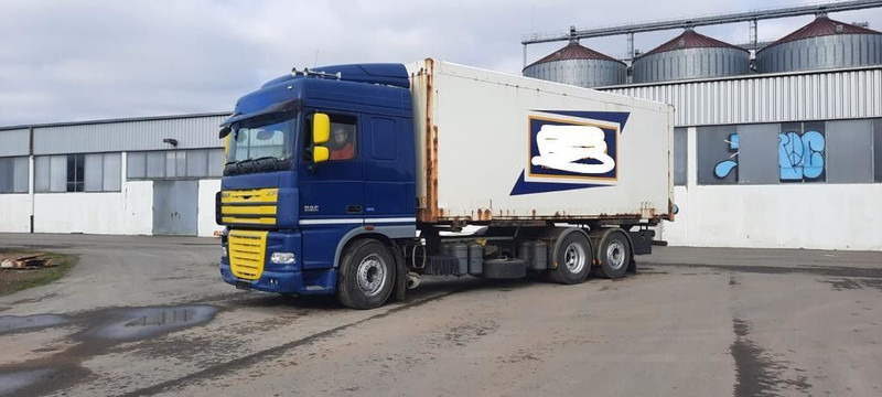 DAF XF 105-460 BDF SSC 1-Hand - Dobozos felépítményű teherautó: 1 kép. DAF XF 105-460 BDF SSC 1-Hand - Dobozos felépítményű teherautó: 1 kép.