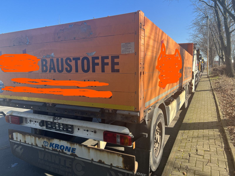 Krone Baustoff Anhänger Luftgefedert ABS - Platós pótkocsi: 4 kép. Krone Baustoff Anhänger Luftgefedert ABS - Platós pótkocsi: 4 kép.