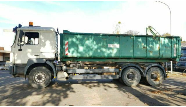 MAN 27.403MAN 6x4 Abroller/Kipper Mulde - Billenőplatós teherautó: 4 kép. MAN 27.403MAN 6x4 Abroller/Kipper Mulde - Billenőplatós teherautó: 4 kép.