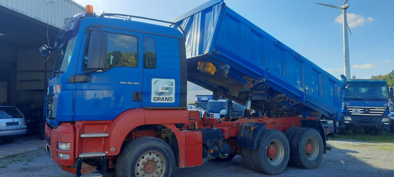 MAN TGS26.540 BB 6x4 G.Haus Bordmatic-Links - Billenőplatós teherautó: 5 kép. MAN TGS26.540 BB 6x4 G.Haus Bordmatic-Links - Billenőplatós teherautó: 5 kép.