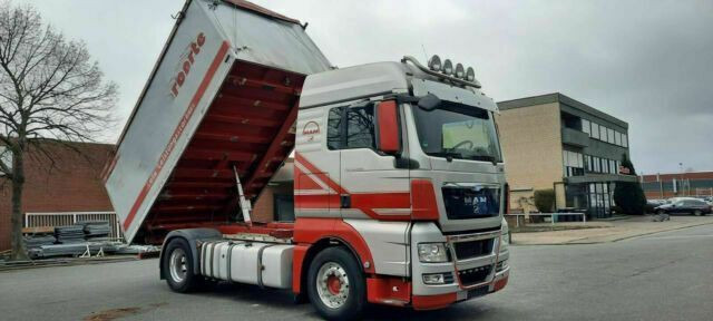 MAN TGX18.440PS Kipper - Billenőplatós teherautó: 3 kép. MAN TGX18.440PS Kipper - Billenőplatós teherautó: 3 kép.