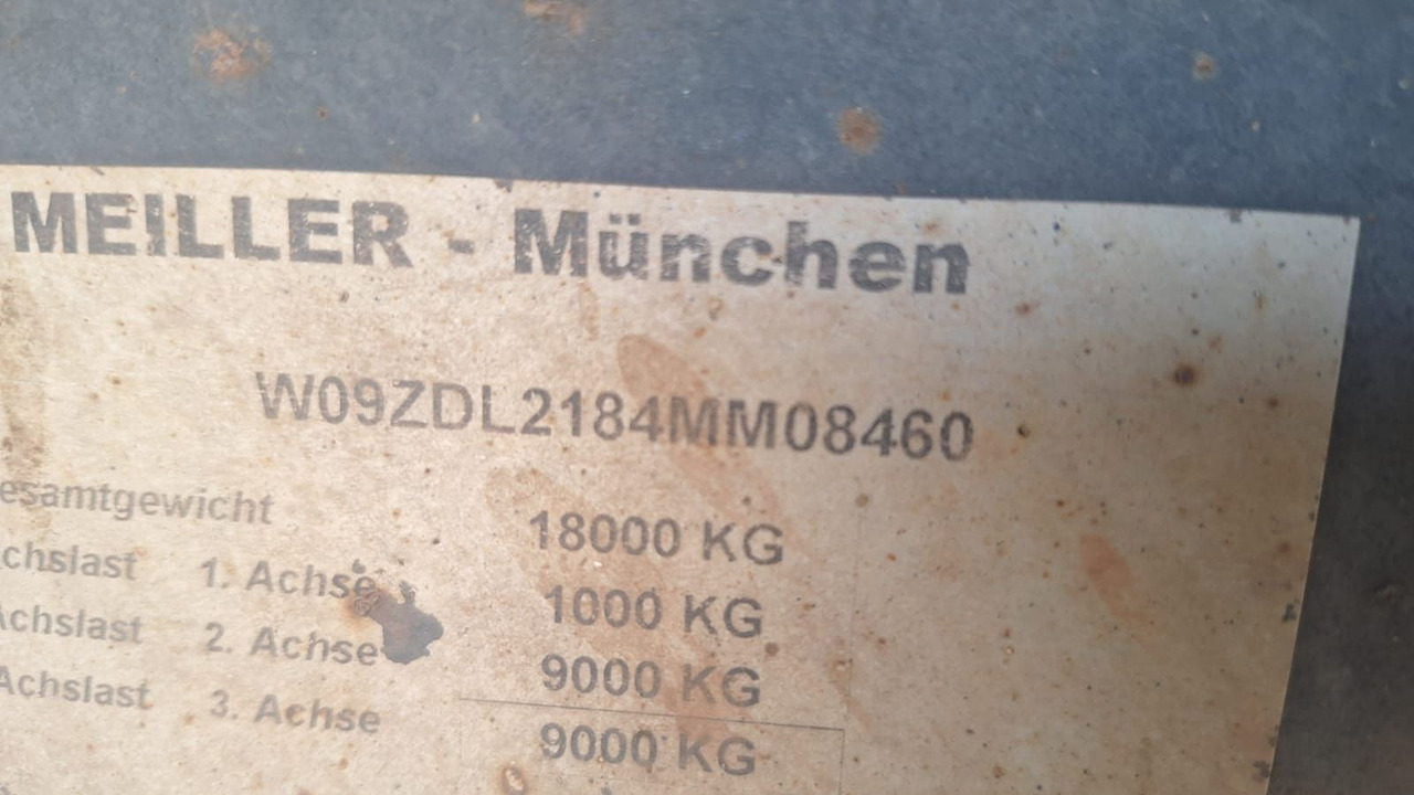 Meiller Tandem Kippanhänger - Pótkocsi billenőplatós: 5 kép. Meiller Tandem Kippanhänger - Pótkocsi billenőplatós: 5 kép.