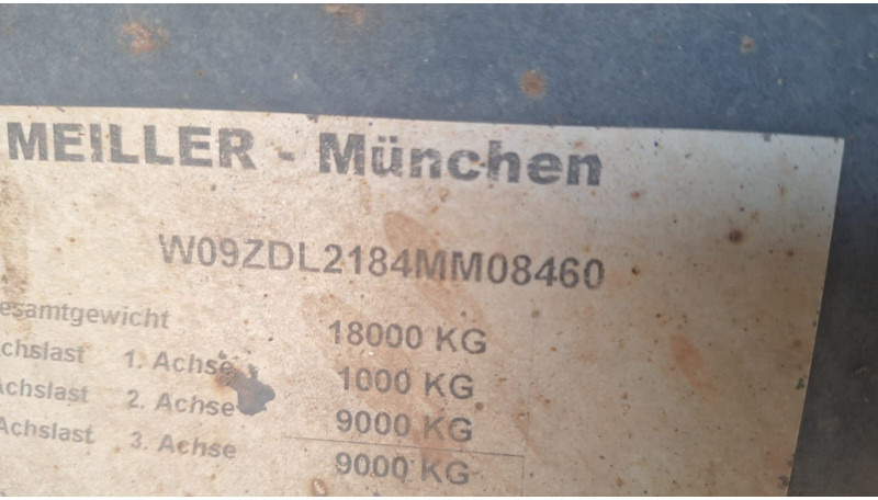 Meiller Tandem Kippanhänger - Pótkocsi billenőplatós: 5 kép. Meiller Tandem Kippanhänger - Pótkocsi billenőplatós: 5 kép.