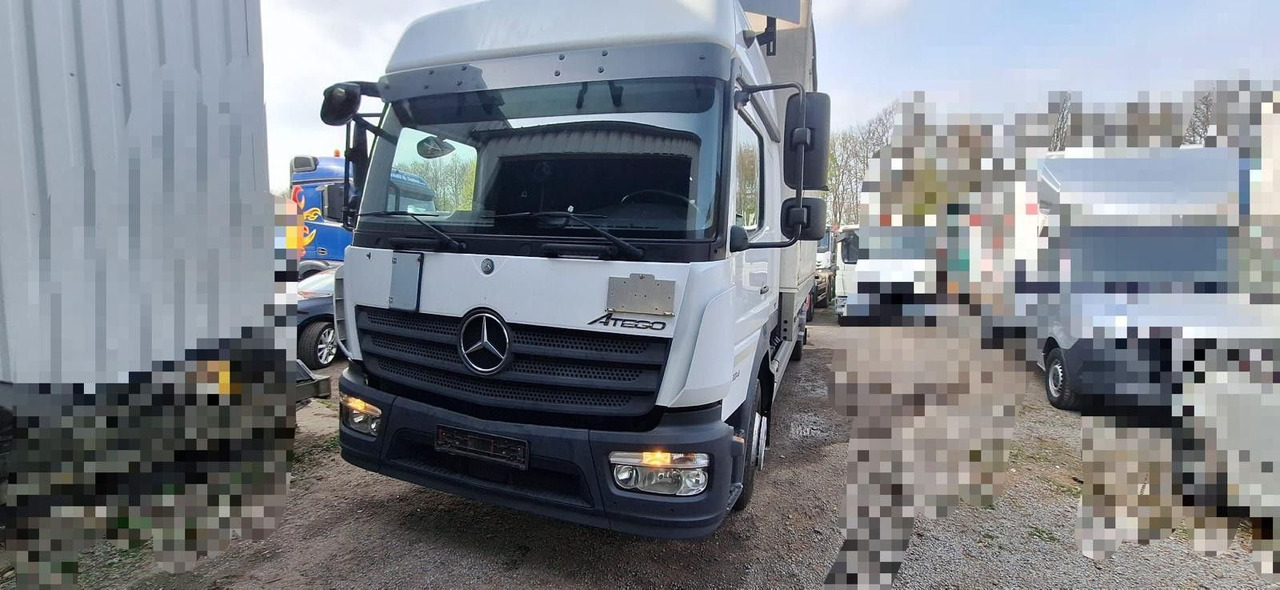 Mercedes-Benz 1224 Atego 3 G.Haus/Hochdach LBW AHK - Ponyvás teherautó: 3 kép. Mercedes-Benz 1224 Atego 3 G.Haus/Hochdach LBW AHK - Ponyvás teherautó: 3 kép.