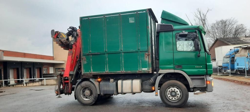 Mercedes-Benz 1841K 4x2 Actros Kipper mit Kran+Greifer - Billenőplatós teherautó, Darus autó: 4 kép. Mercedes-Benz 1841K 4x2 Actros Kipper mit Kran+Greifer - Billenőplatós teherautó, Darus autó: 4 kép.