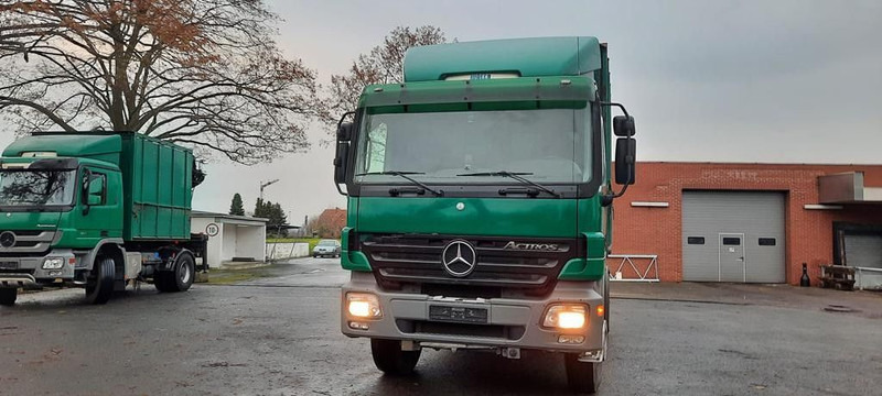 Mercedes-Benz 1841K 4x2 Actros Kipper mit Kran+Greifer - Billenőplatós teherautó, Darus autó: 2 kép. Mercedes-Benz 1841K 4x2 Actros Kipper mit Kran+Greifer - Billenőplatós teherautó, Darus autó: 2 kép.