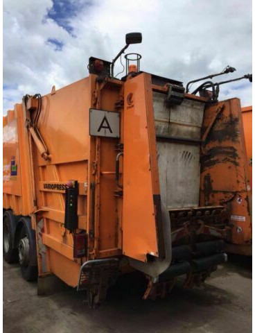 Mercedes-Benz 2633 Axor 6x2 Haller/Aufbau+Schüttung Euro:4 - Szemetesautó: 3 kép. Mercedes-Benz 2633 Axor 6x2 Haller/Aufbau+Schüttung Euro:4 - Szemetesautó: 3 kép.