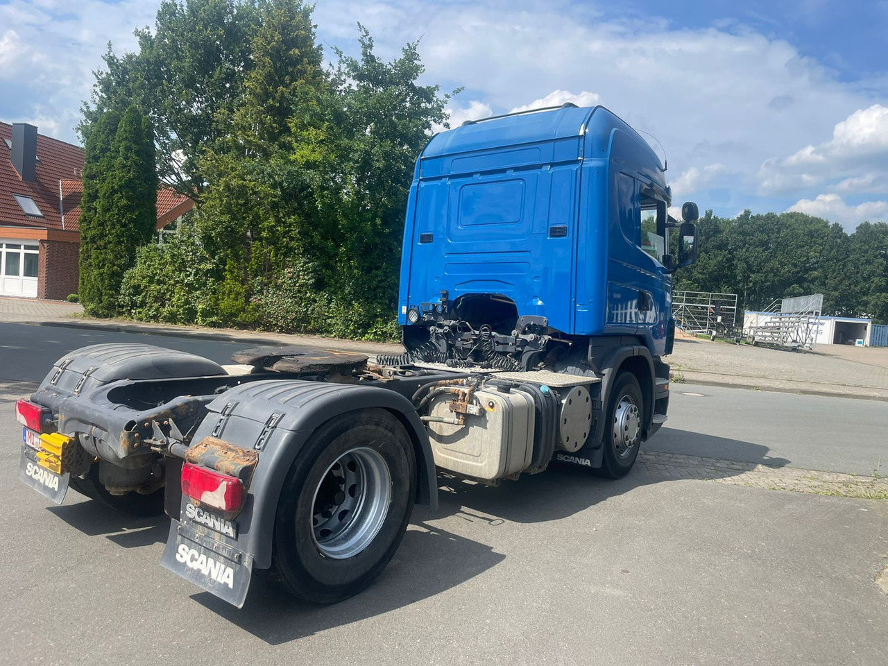 Scania G 420 SZM G.Haus Kipperhydraulik - Nyergesvontató: 4 kép. Scania G 420 SZM G.Haus Kipperhydraulik - Nyergesvontató: 4 kép.
