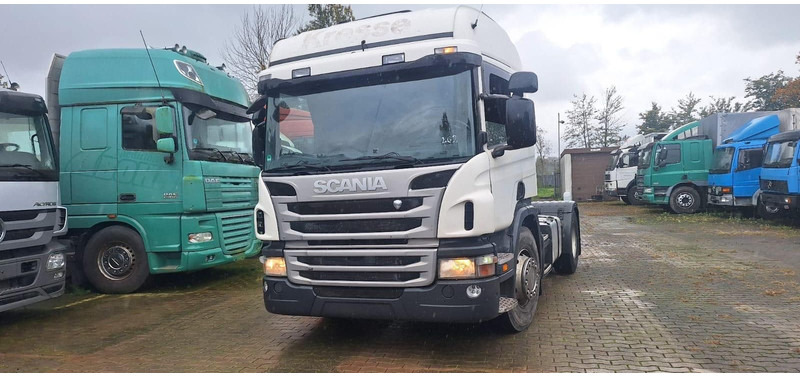 Scania P 360 SZM G.Haus - Nyergesvontató: 2 kép. Scania P 360 SZM G.Haus - Nyergesvontató: 2 kép.