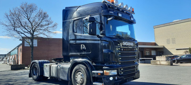 Scania R440 SZM E6 Blatt/Luft G.Haus/Hochdach - Nyergesvontató: 2 kép. Scania R440 SZM E6 Blatt/Luft G.Haus/Hochdach - Nyergesvontató: 2 kép.