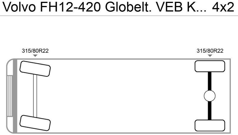 Volvo FH12-420 Globelt. VEB Klima Kipphydraulik - Nyergesvontató: 5 kép. Volvo FH12-420 Globelt. VEB Klima Kipphydraulik - Nyergesvontató: 5 kép.