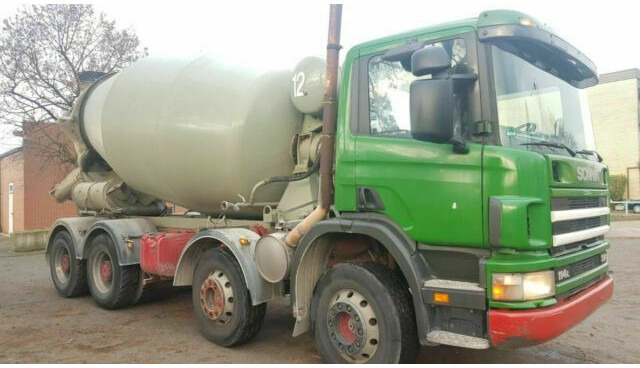 Scania 124-380PS 8x4 9-Qubik Stetter Euro:4 ZF-Schalte - Betonmixer: 1 kép. Scania 124-380PS 8x4 9-Qubik Stetter Euro:4 ZF-Schalte - Betonmixer: 1 kép.