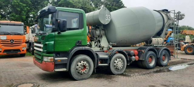 Scania P340PS 4-Achser 8x4 Betonmischer Euro:4 - Betonmixer: 1 kép. Scania P340PS 4-Achser 8x4 Betonmischer Euro:4 - Betonmixer: 1 kép.