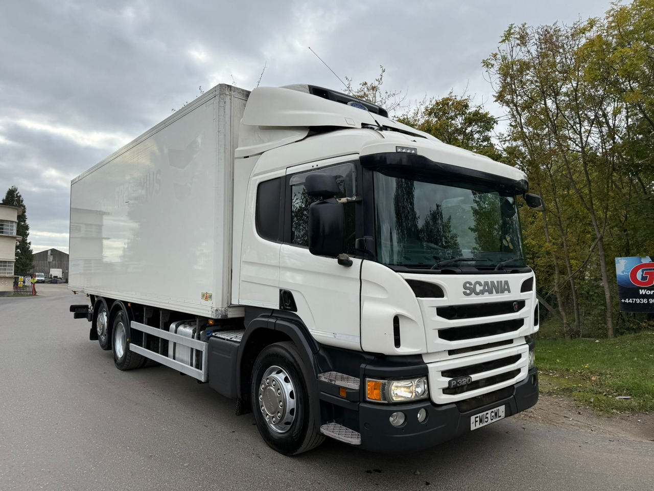 2015 Scania P320 Refrigerated truck - Hűtős teherautó: 5 kép. 2015 Scania P320 Refrigerated truck - Hűtős teherautó: 5 kép.
