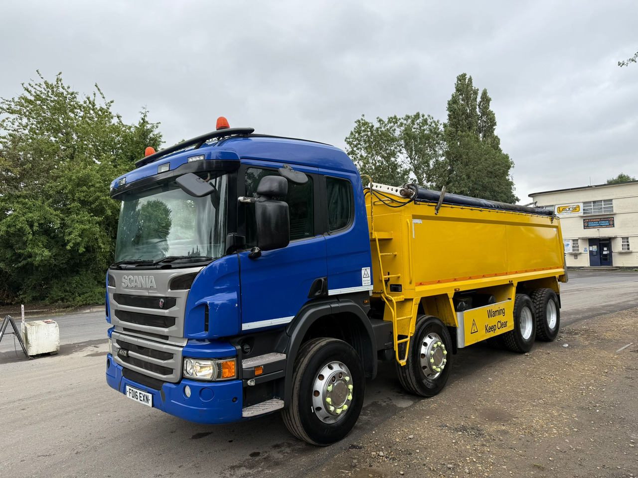 2016 Scania P410 Tipper Truck - Billenőplatós teherautó: 5 kép. 2016 Scania P410 Tipper Truck - Billenőplatós teherautó: 5 kép.