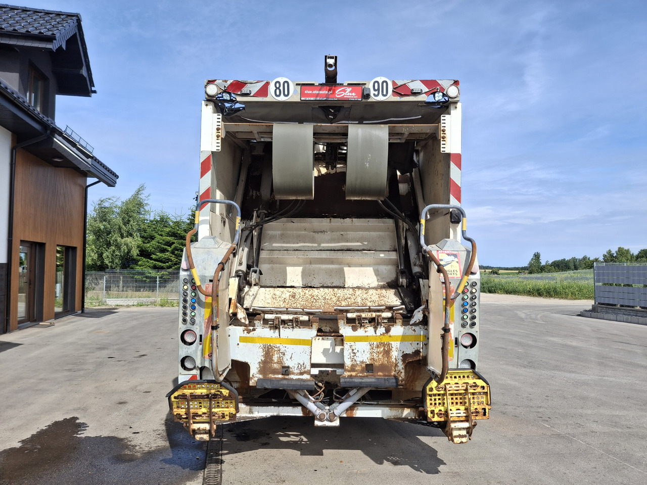 MAN MAN TGS 28.360 Śmieciarka Müllwagen Garbage Truck FAUN 3 Osie - Szemetesautó: 4 kép. MAN MAN TGS 28.360 Śmieciarka Müllwagen Garbage Truck FAUN 3 Osie - Szemetesautó: 4 kép.