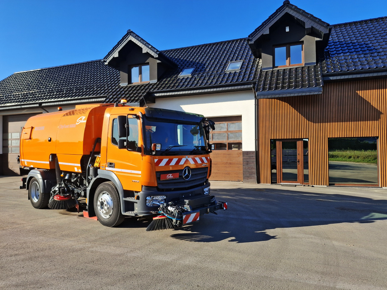 MERCEDES-BENZ Atego 1523 Zamiatarka Kehrmaschine BUCHER CityFant 6000 Euro 6 PM10 L/R Rura Do Liści - Utcaseprő gép: 1 kép. MERCEDES-BENZ Atego 1523 Zamiatarka Kehrmaschine BUCHER CityFant 6000 Euro 6 PM10 L/R Rura Do Liści - Utcaseprő gép: 1 kép.