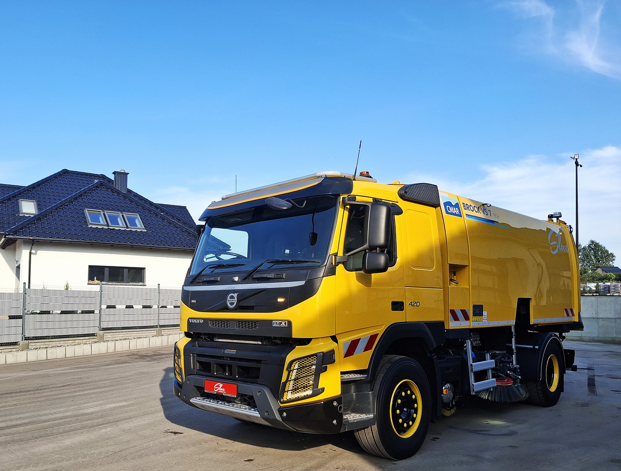 VOLVO FMX 420 Zamiatarka Kehrmaschine Euro 6 PM2.5 BROCK VS 7 TECH Karcher L/R 2145 Mth 2021r - Utcaseprő gép: 3 kép. VOLVO FMX 420 Zamiatarka Kehrmaschine Euro 6 PM2.5 BROCK VS 7 TECH Karcher L/R 2145 Mth 2021r - Utcaseprő gép: 3 kép.