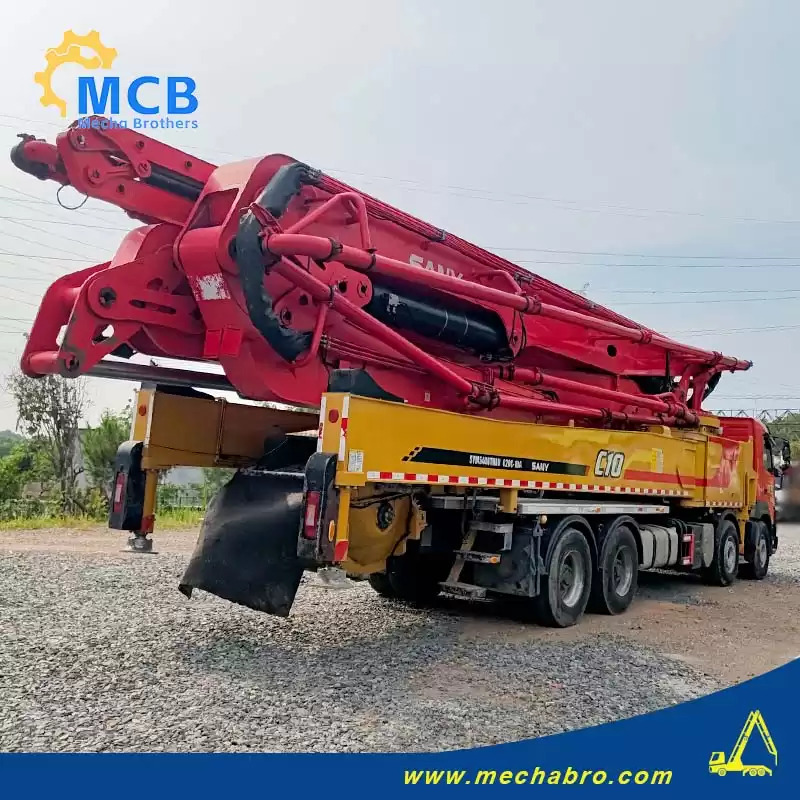 SANY SYM5440THBV - Betonpumpa: 3 kép. SANY SYM5440THBV - Betonpumpa: 3 kép.