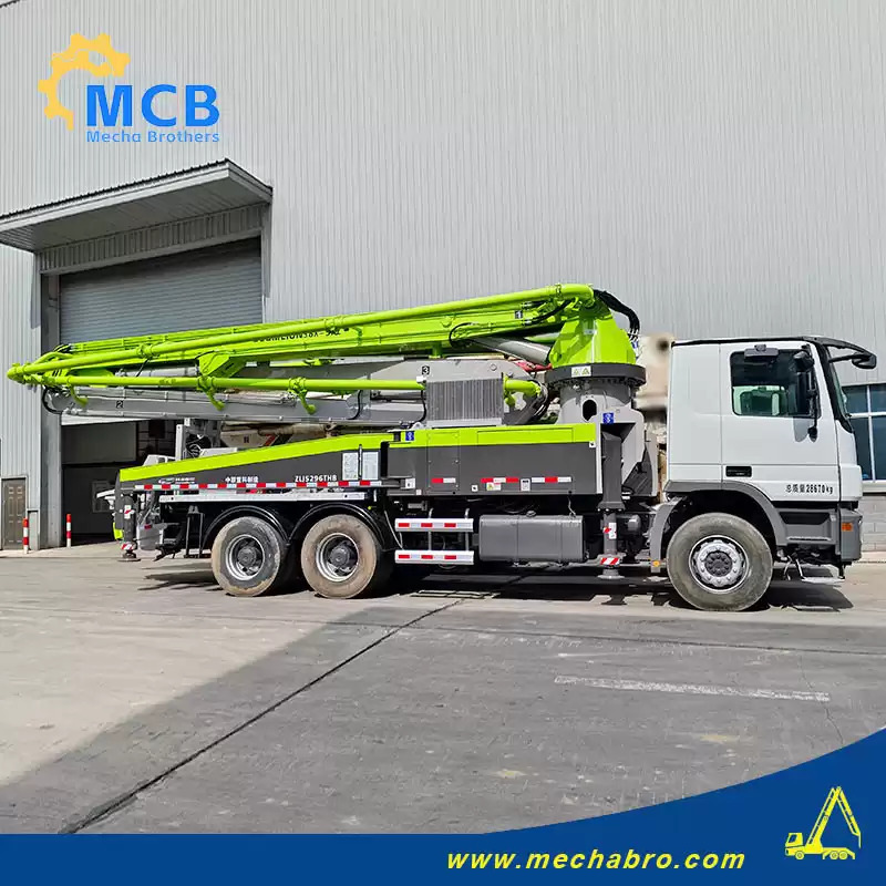 ZOOMLION ZLJ5296THB - Betonpumpa: 5 kép. ZOOMLION ZLJ5296THB - Betonpumpa: 5 kép.