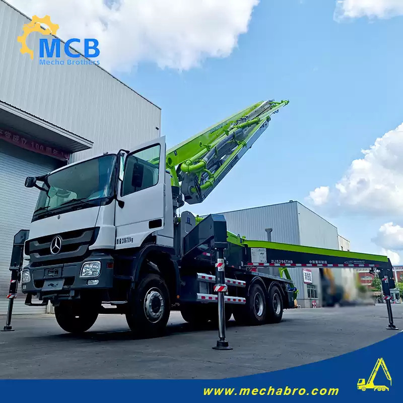 ZOOMLION ZLJ5296THB - Betonpumpa: 3 kép. ZOOMLION ZLJ5296THB - Betonpumpa: 3 kép.