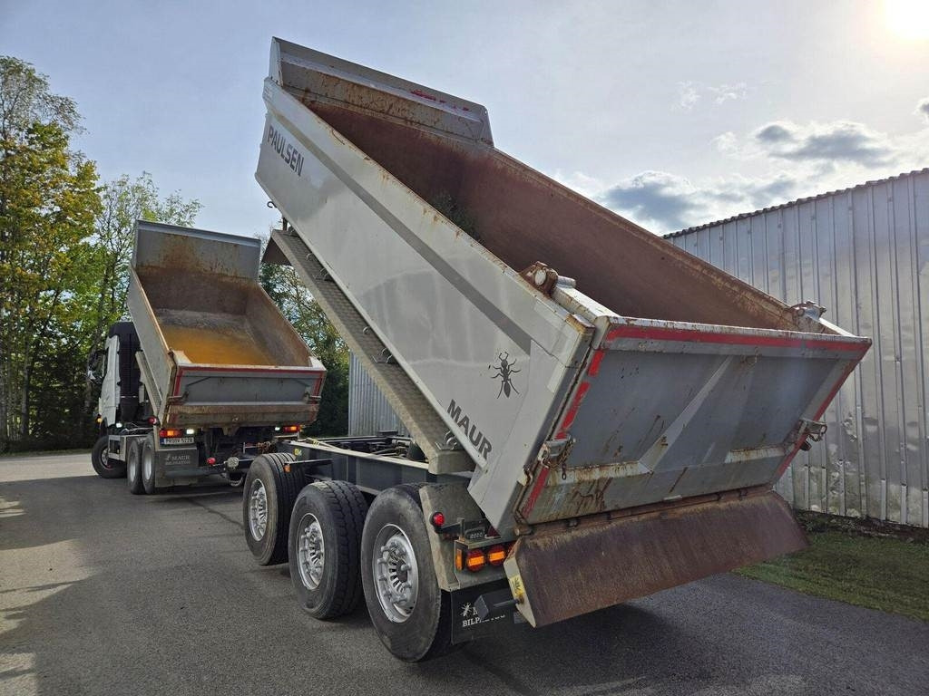 Maur TIPPER TRAILER 3 AXEL - Pótkocsi billenőplatós: 4 kép. Maur TIPPER TRAILER 3 AXEL - Pótkocsi billenőplatós: 4 kép.