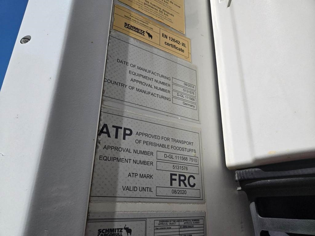 Félpótkocsi hűtős Schmitz Cargobull SKO 24/L-13.4 FP45 COOL DOUBLE STOCK: 13 kép.