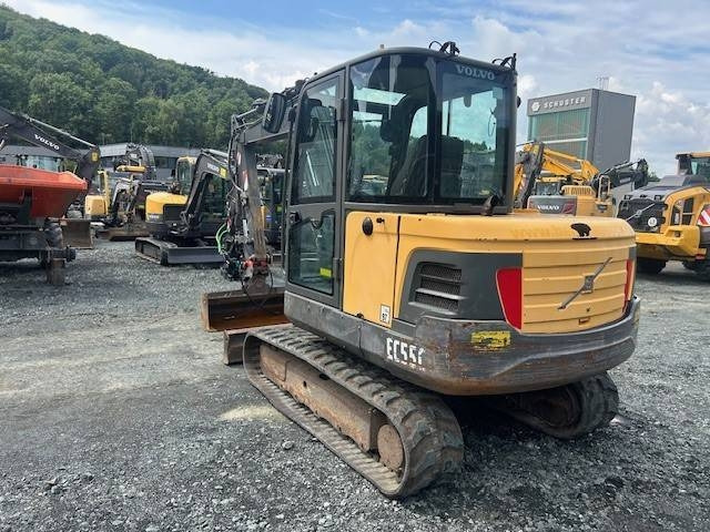 Volvo EC 55 C - Minikotró: 5 kép. Volvo EC 55 C - Minikotró: 5 kép.