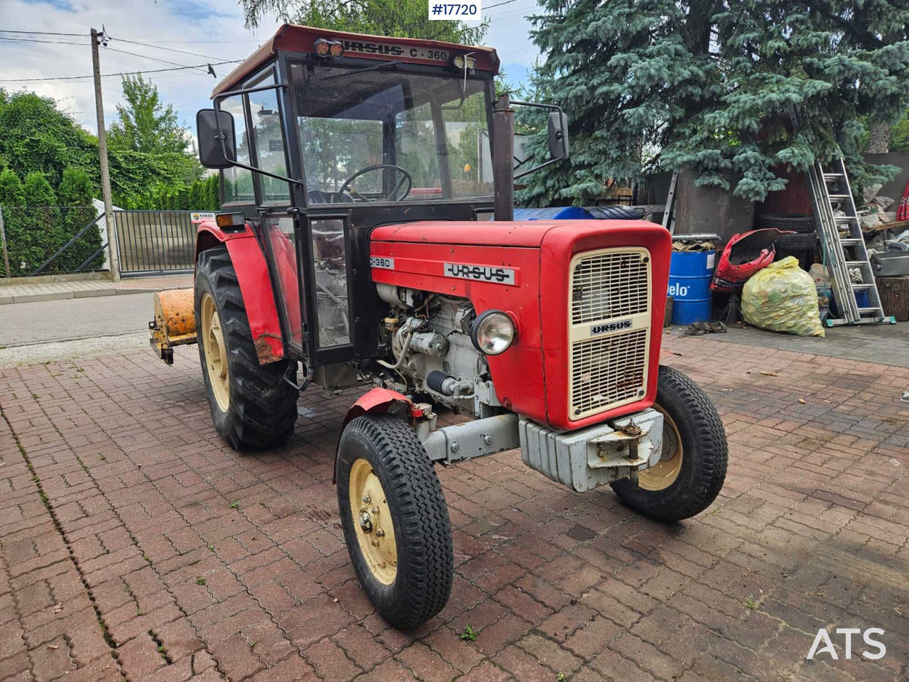 1985 Ursus C 360 - Traktor: 4 kép. 1985 Ursus C 360 - Traktor: 4 kép.