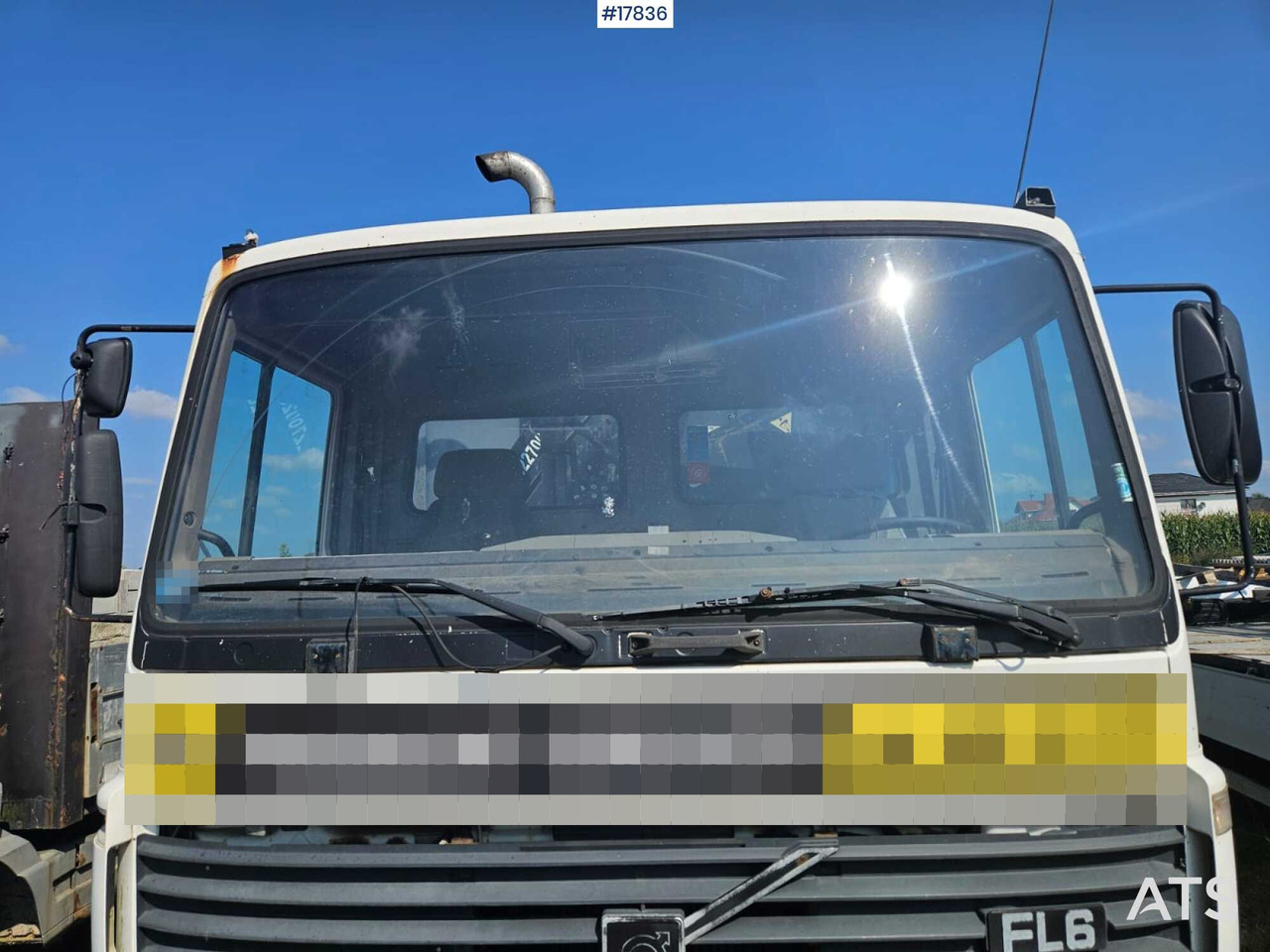 1997 Volvo FL 619 - Platós teherautó, Darus autó: 5 kép. 1997 Volvo FL 619 - Platós teherautó, Darus autó: 5 kép.