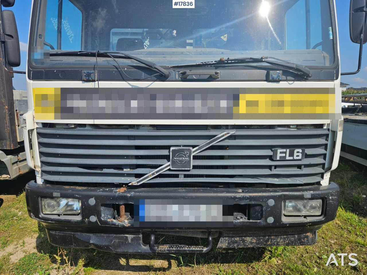 1997 Volvo FL 619 - Platós teherautó, Darus autó: 4 kép. 1997 Volvo FL 619 - Platós teherautó, Darus autó: 4 kép.