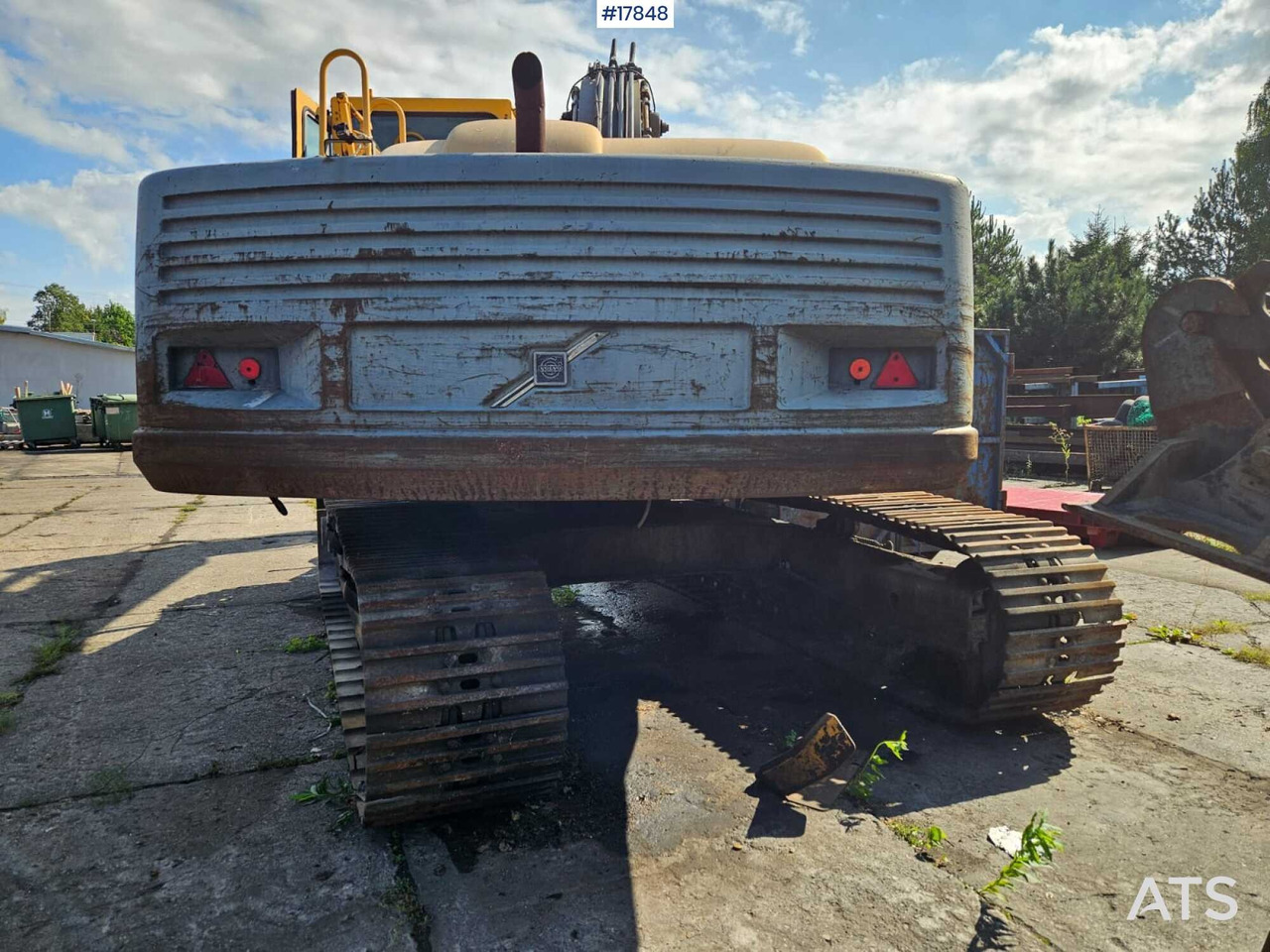 1999 Volvo EC 280 - Lánctalpas kotró: 4 kép. 1999 Volvo EC 280 - Lánctalpas kotró: 4 kép.