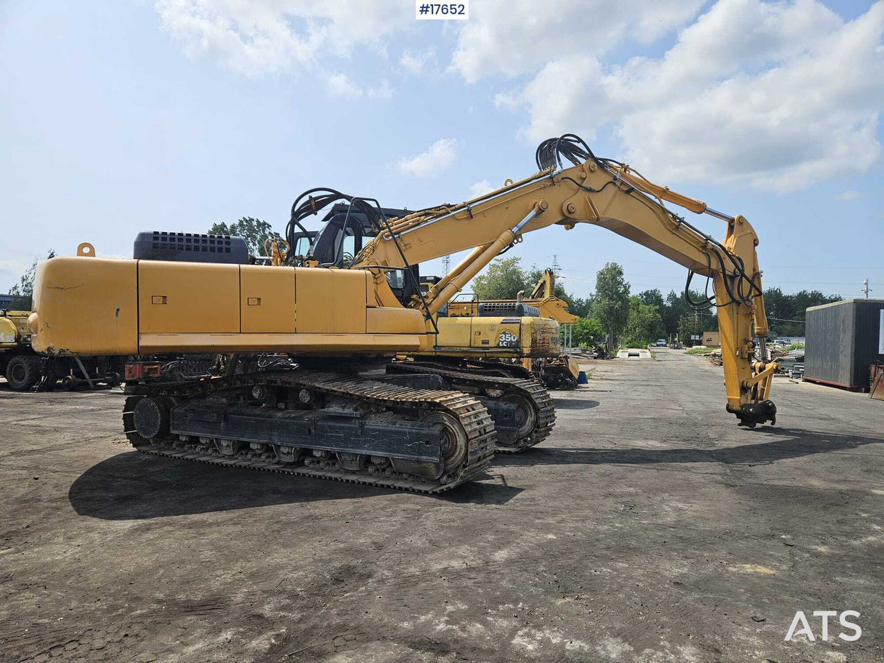 2001 Komatsu 380 - Lánctalpas kotró: 5 kép. 2001 Komatsu 380 - Lánctalpas kotró: 5 kép.