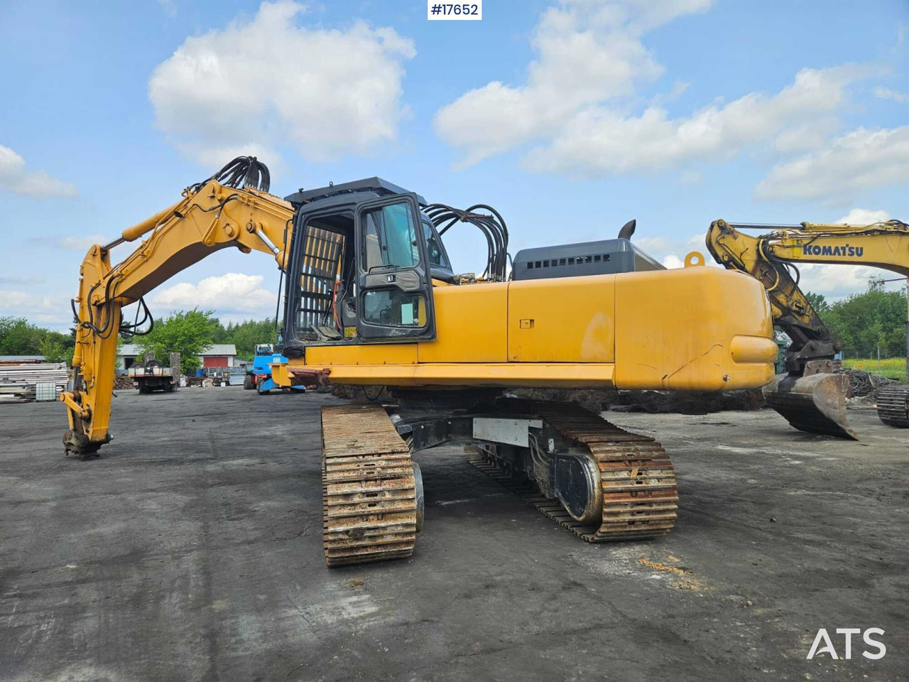 2001 Komatsu 380 - Lánctalpas kotró: 4 kép. 2001 Komatsu 380 - Lánctalpas kotró: 4 kép.