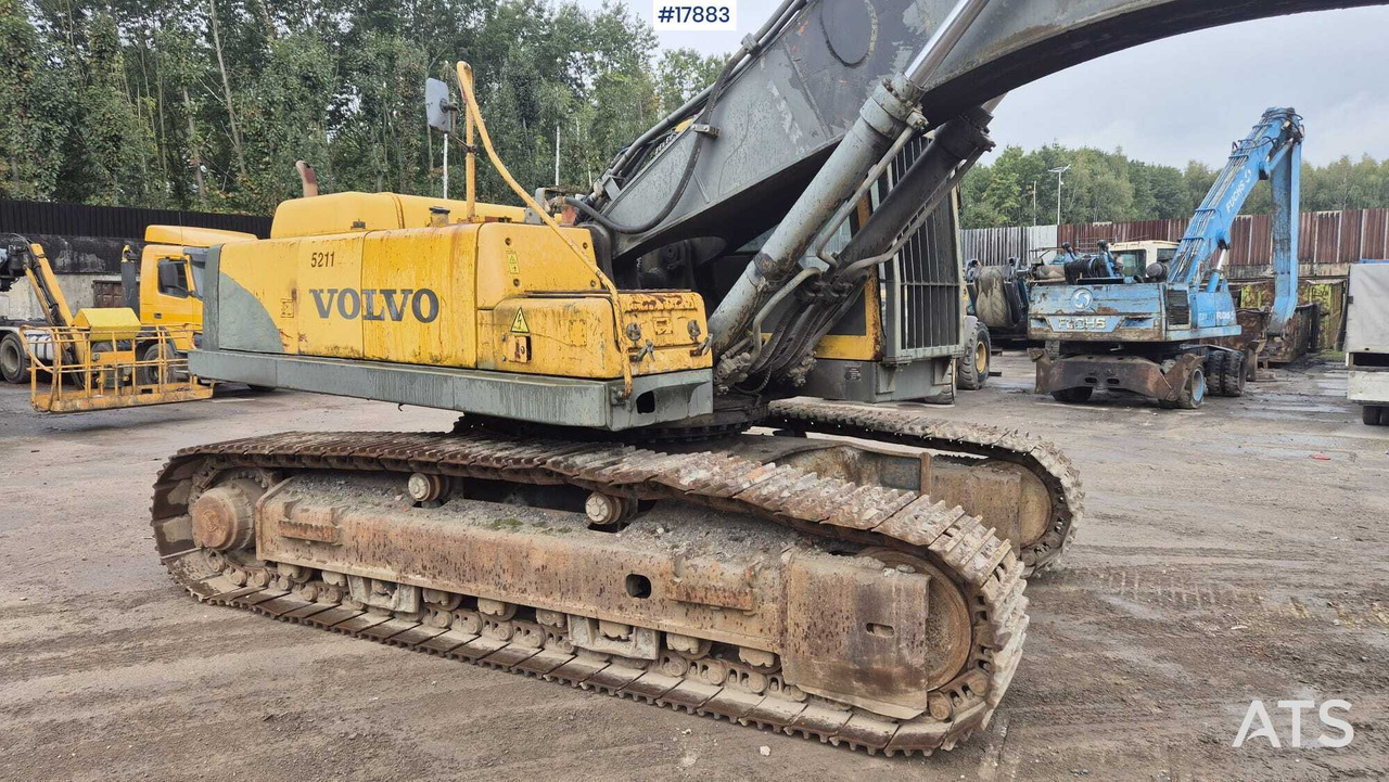 2002 Volvo EC460BLC - Lánctalpas kotró: 3 kép. 2002 Volvo EC460BLC - Lánctalpas kotró: 3 kép.