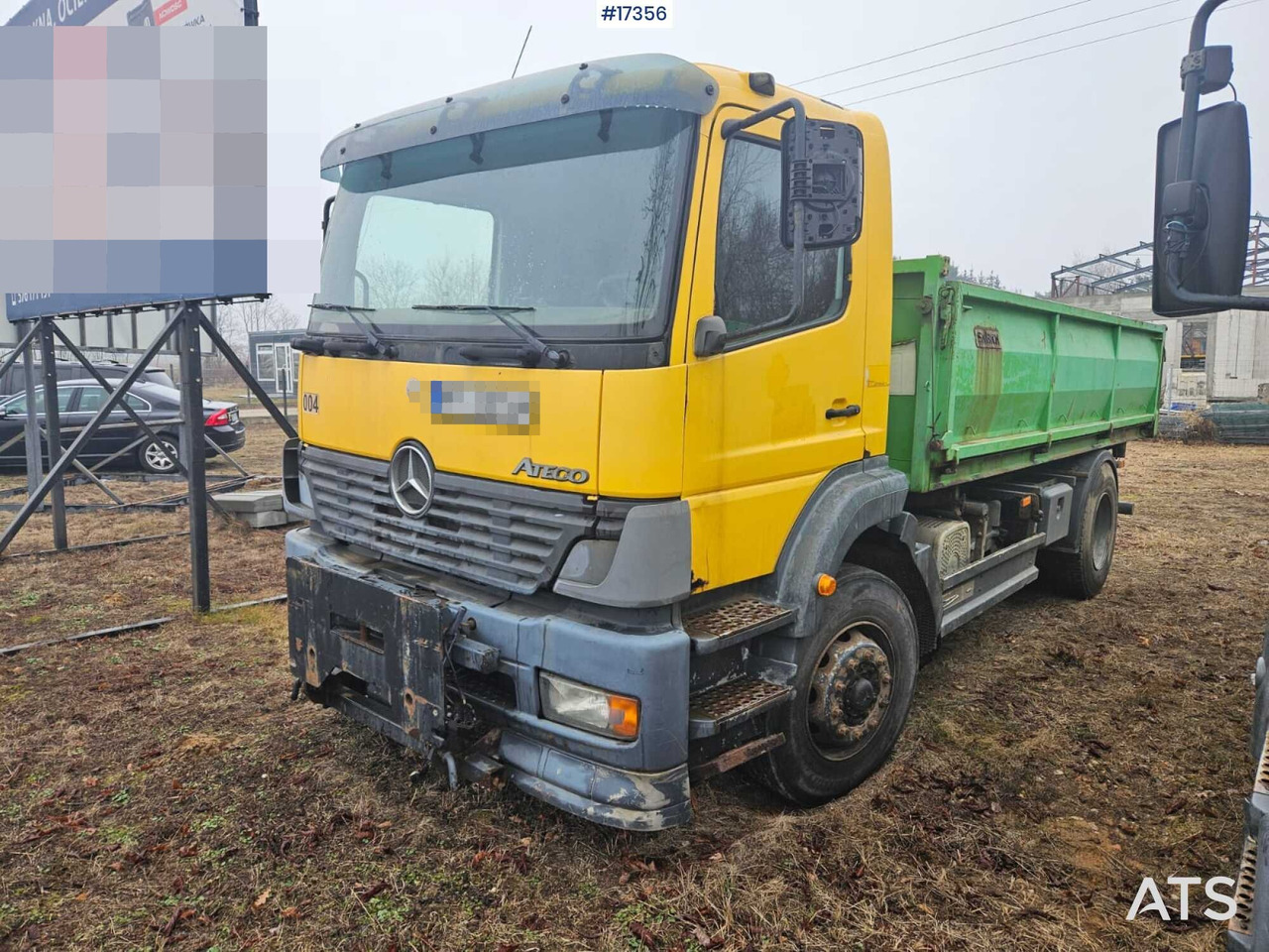 2003 Mercedes-Benz Atego 1823 - Billenőplatós teherautó: 1 kép. 2003 Mercedes-Benz Atego 1823 - Billenőplatós teherautó: 1 kép.
