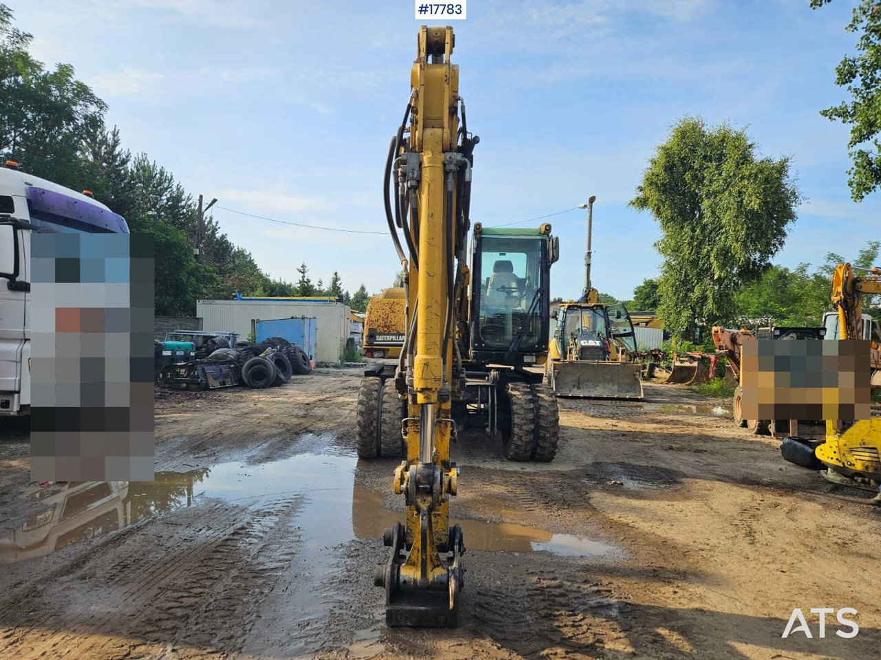 2006 CAT M315C - Gumikerekes kotró: 5 kép. 2006 CAT M315C - Gumikerekes kotró: 5 kép.