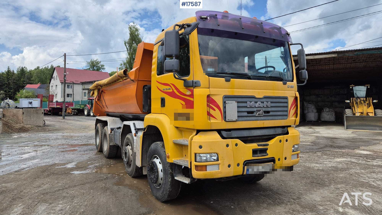2006 MAN TGA 35.430 - Billenőplatós teherautó: 3 kép. 2006 MAN TGA 35.430 - Billenőplatós teherautó: 3 kép.
