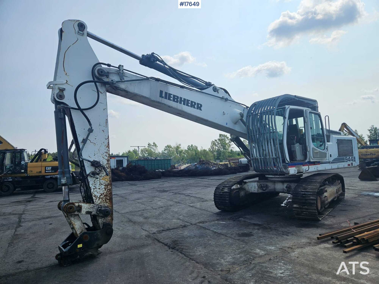 2007 Liebherr R 944C - Lánctalpas kotró: 1 kép. 2007 Liebherr R 944C - Lánctalpas kotró: 1 kép.