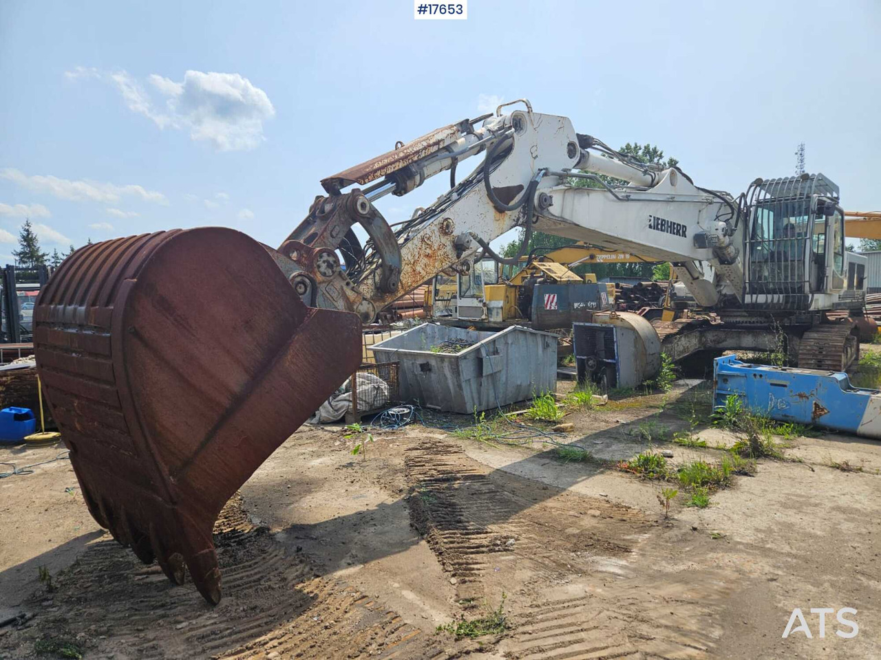 2007 Liebherr R 954C - Lánctalpas kotró: 1 kép. 2007 Liebherr R 954C - Lánctalpas kotró: 1 kép.