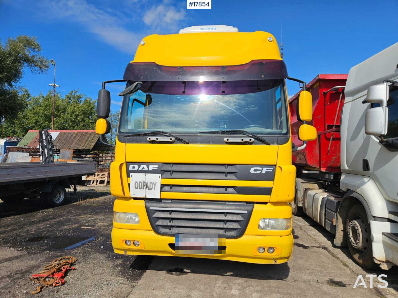 2009 DAF CF 85.410 - Horgos rakodó teherautó: 3 kép. 2009 DAF CF 85.410 - Horgos rakodó teherautó: 3 kép.