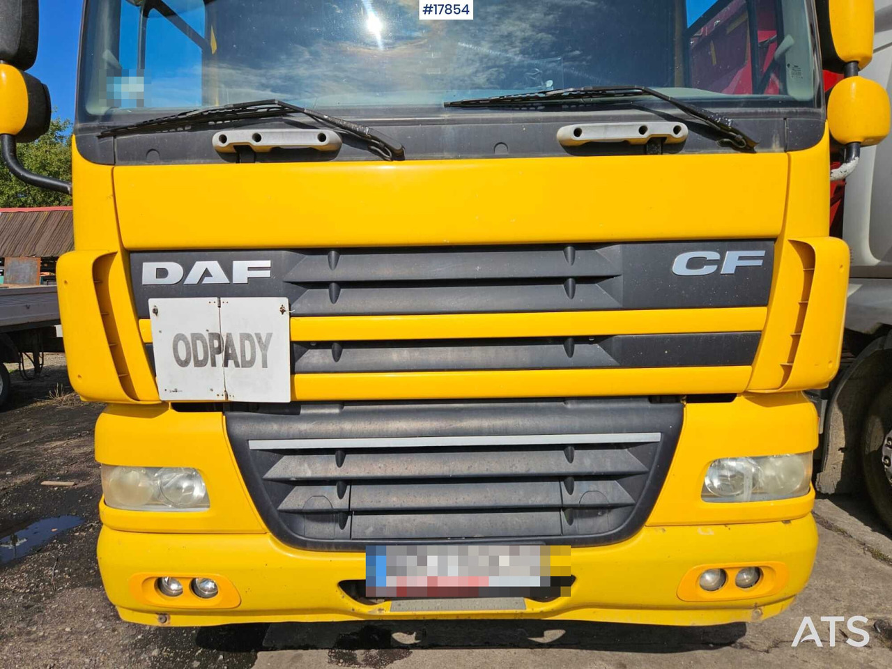 2009 DAF CF 85.410 - Horgos rakodó teherautó: 5 kép. 2009 DAF CF 85.410 - Horgos rakodó teherautó: 5 kép.