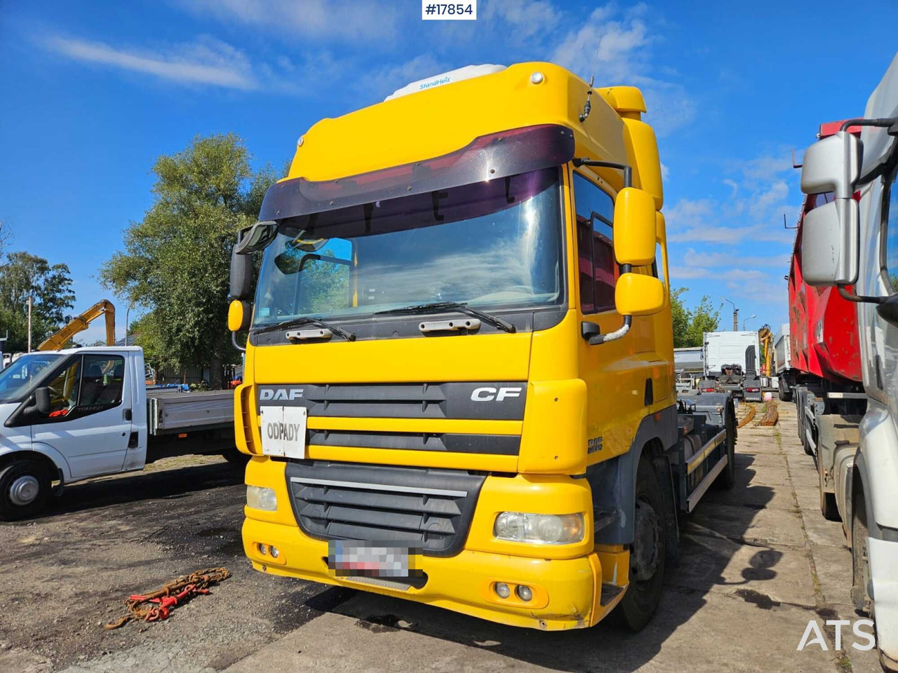 2009 DAF CF 85.410 - Horgos rakodó teherautó: 4 kép. 2009 DAF CF 85.410 - Horgos rakodó teherautó: 4 kép.