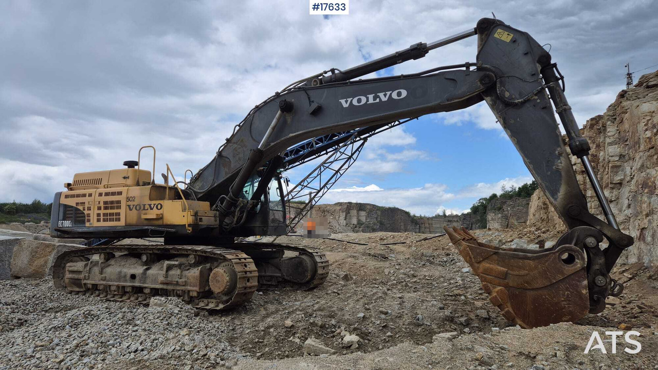 2012 Volvo EC 700C - Lánctalpas kotró: 4 kép. 2012 Volvo EC 700C - Lánctalpas kotró: 4 kép.
