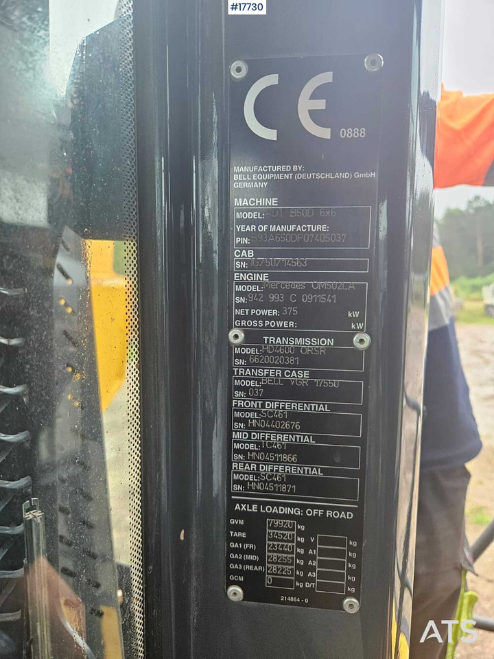 Csuklós dömper 2014 Bell B50D: 20 kép.