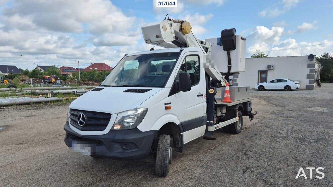 2017 Mercedes-Benz Sprinter 516 CDI - Emelőkosaras teherautó: 1 kép. 2017 Mercedes-Benz Sprinter 516 CDI - Emelőkosaras teherautó: 1 kép.