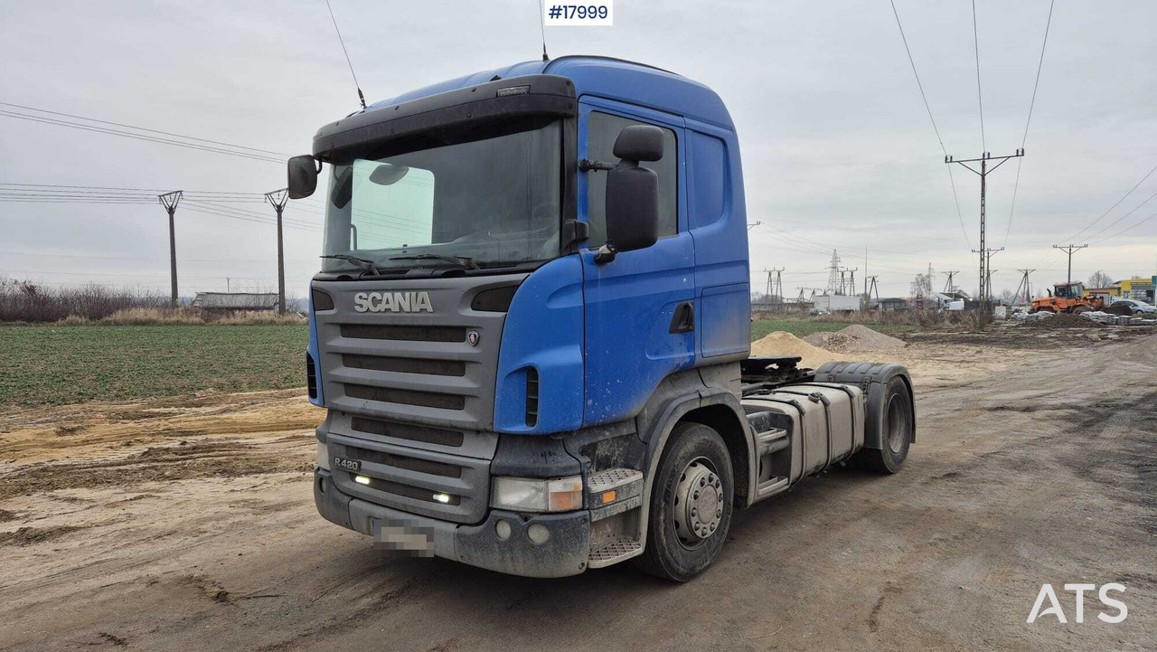 Truck tractor SCANIA R420 (2008) - Egyéb gépek: 3 kép. Truck tractor SCANIA R420 (2008) - Egyéb gépek: 3 kép.