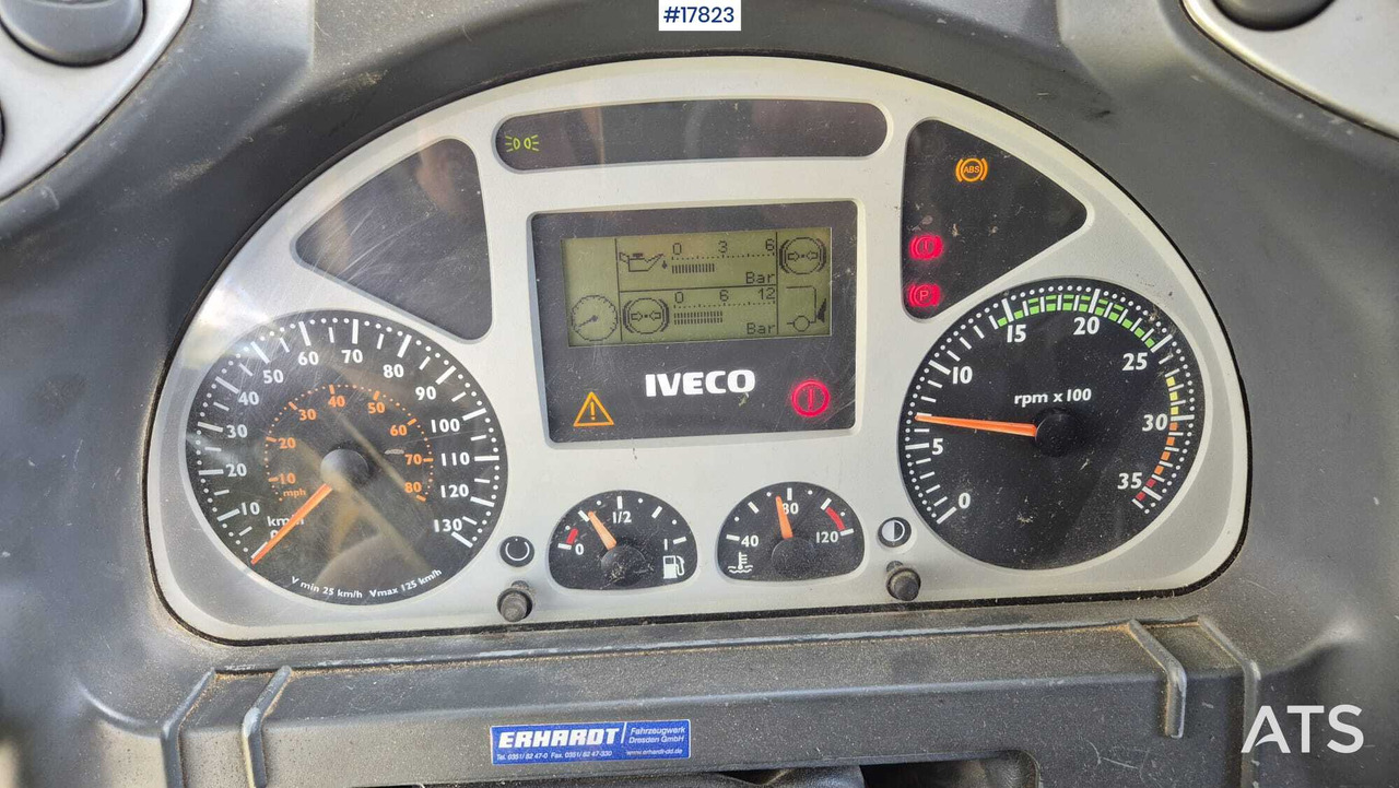 Billenőplatós teherautó IVECO 75E15 EURO CARGO tipper (2003): 16 kép.